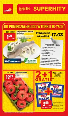 Pogląd oferty "POLOmarket Gazetka - Super Hity" - ważna od 16.02.2026