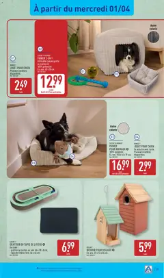 Aldi - Prévisualisation de Aldi - Catalogue de la semaine 14 valide à partir de 31.03.2026 | Page: 39 | Produits: Peluche, Litière, Panier, Tapis