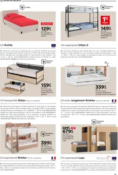 But - Prévisualisation de But Guide literie hiver  valide à partir de 15.12.2025 | Page: 84 | Produits: Lit, Sommier