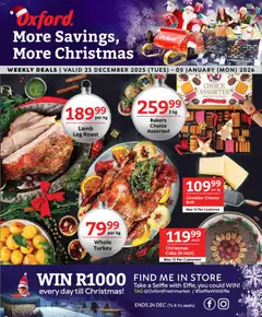 Oxford Freshmarket specials catalogue – valid from 23.12.2025