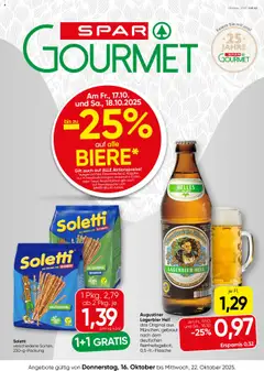 SPAR Gourmet Flugblatt - Wien ab 16.10.2025 gültig