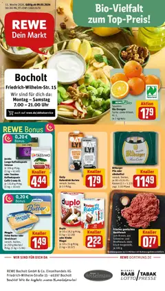 Rewe Prospekt Bocholt	 ab 09.03.2026 gültig
