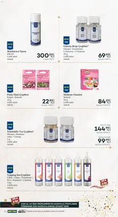 01.12.2025 tarihinden itibaren geçerli olan Metro kataloğu önizlemesi | Sayfa: 54 | Ürünler: Çikolata, Çilek, Kivi, Dondurucu