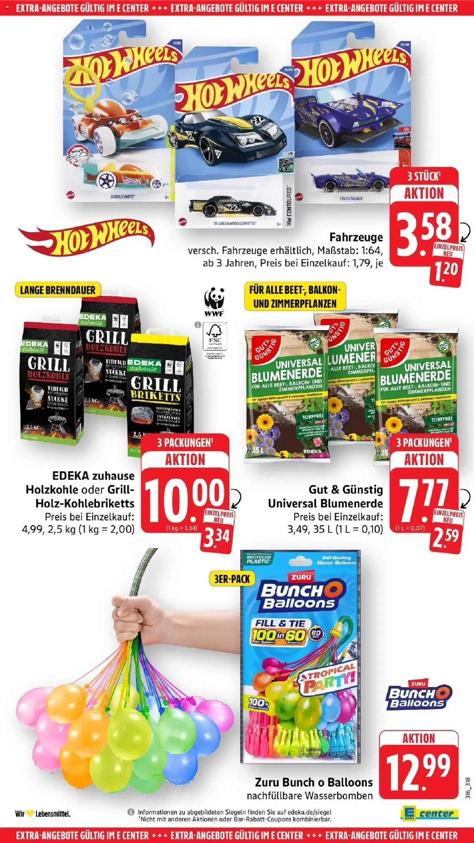 Edeka prospekt Mengen	 – gültig ab 19.04.2026 | Seite: 57 | Produkte: Grill, Blumenerde