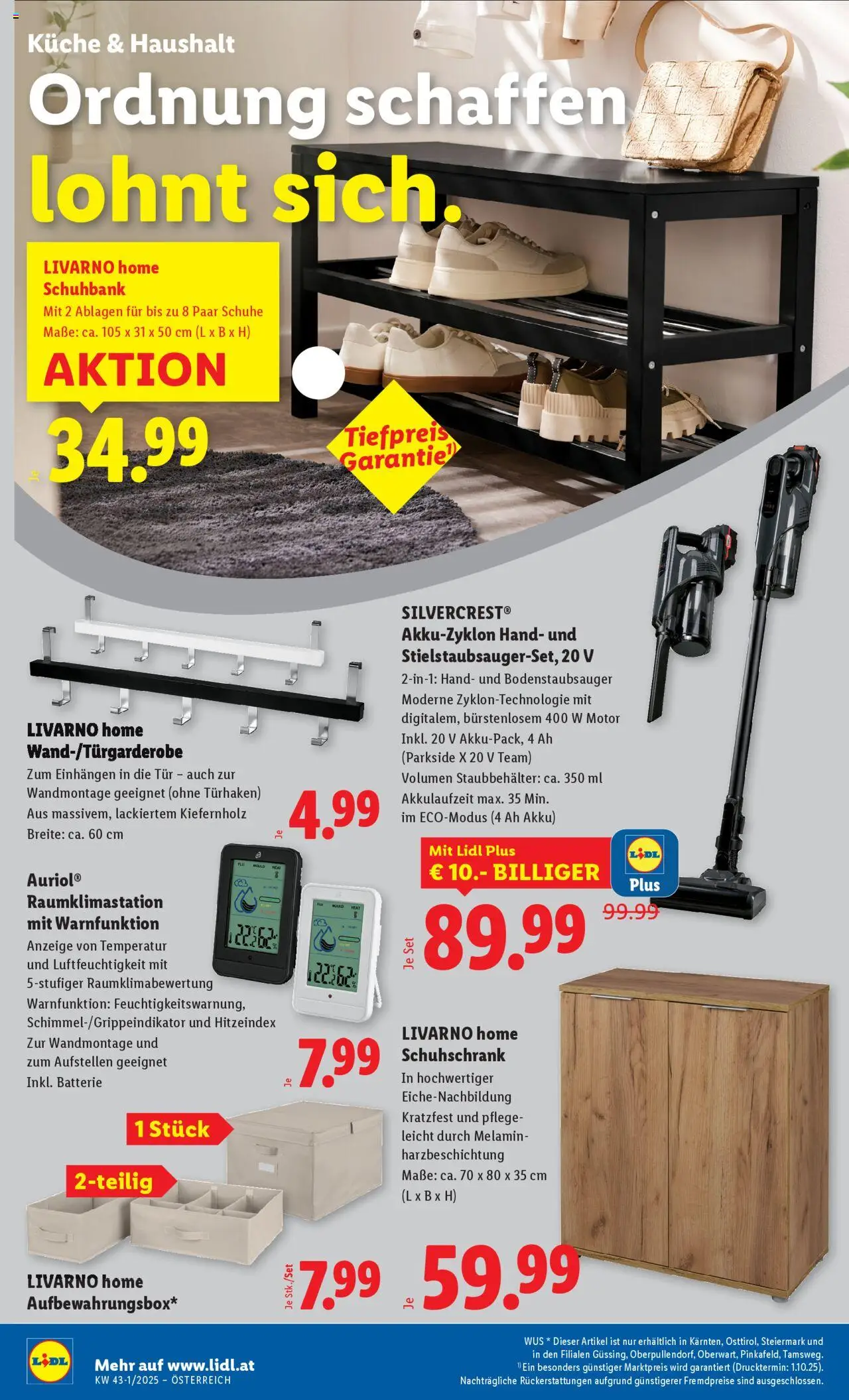 Lidl - Oberpullendorf, Güssing, Oberwart gültig ab 16.10.2025 | Seite: 38 | Produkte: Batterie