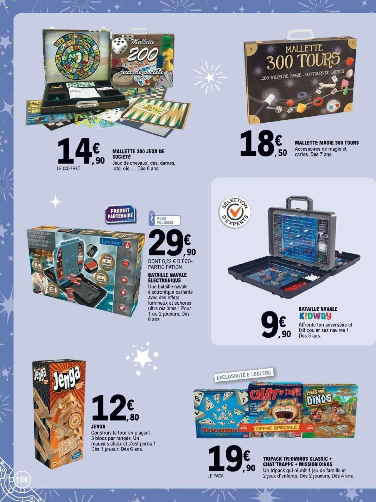 {H1} | Page: 106 | Produits: Jeux, Jeux de société, Piles