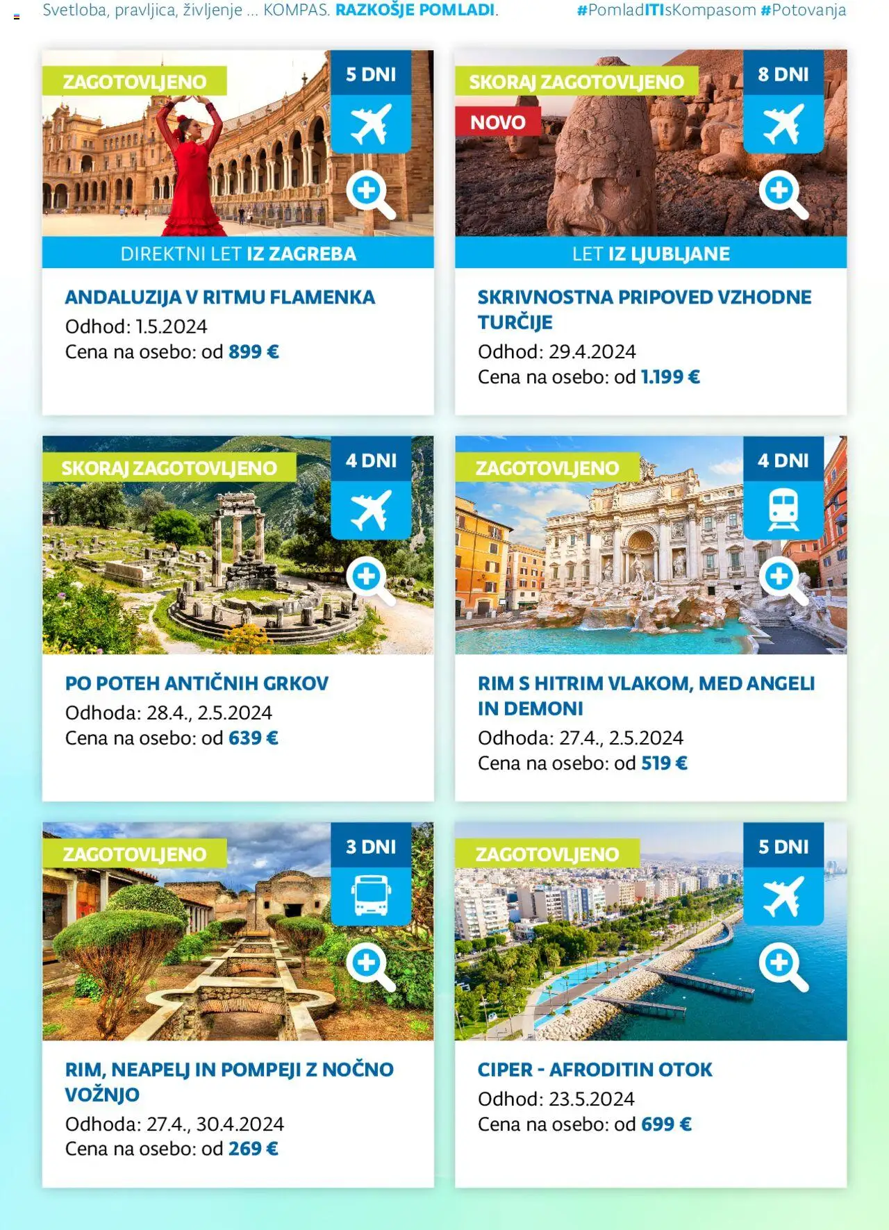 Kompas katalog potovanja │ velja od 25.03.2024 | Stran: 13