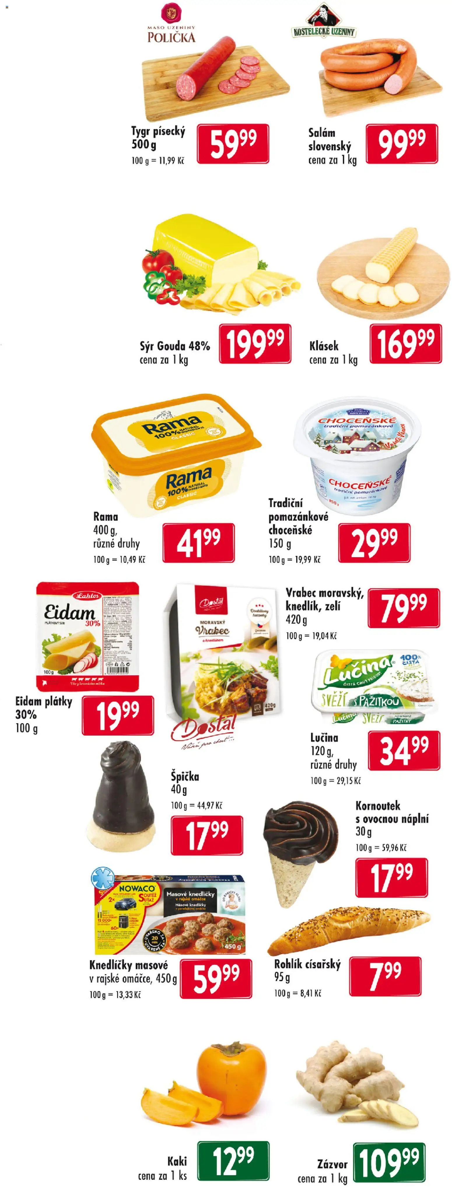 Astur & Qanto leták od 20.11.2025 | Strana: 3 | Produkty: Gouda, Lučina, Rohlík, Rama