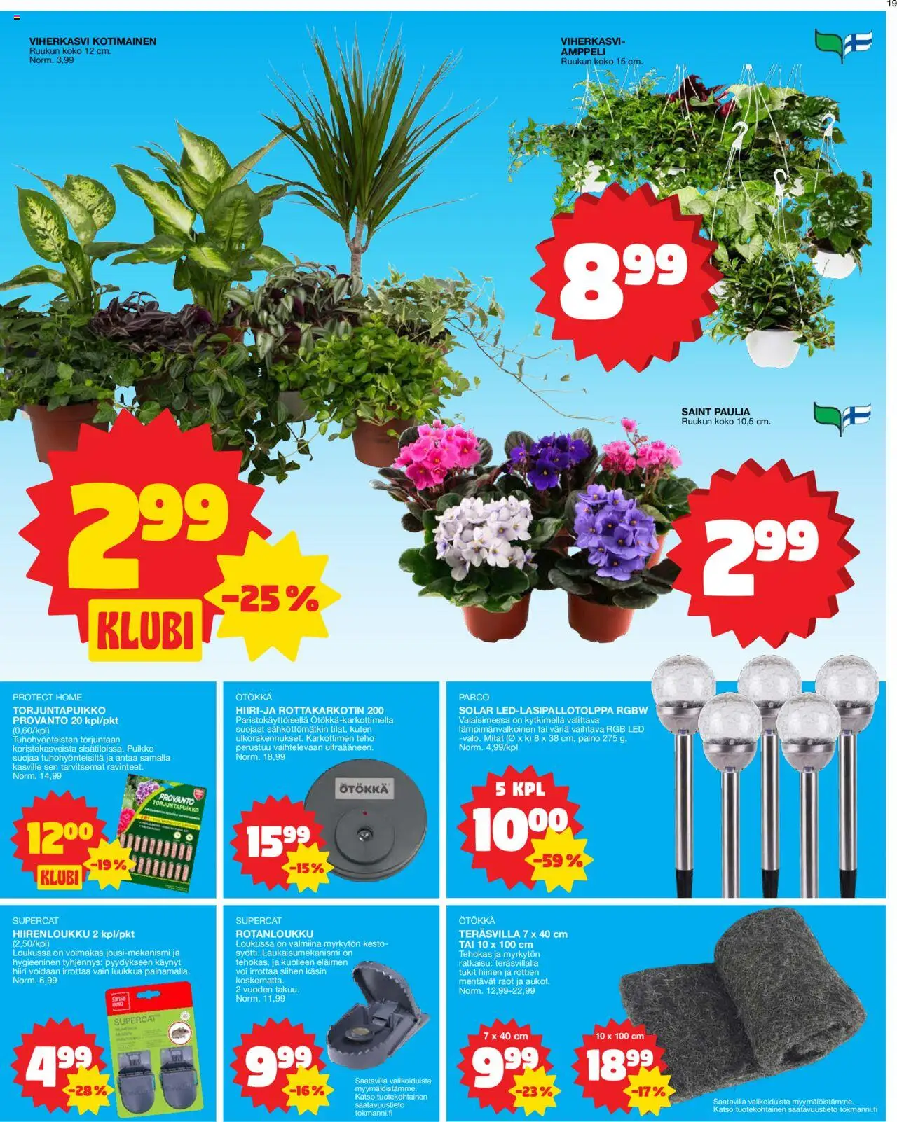  | Sivu: 19 | Tuotteet: Voi, Hiiri, Hiirenloukku