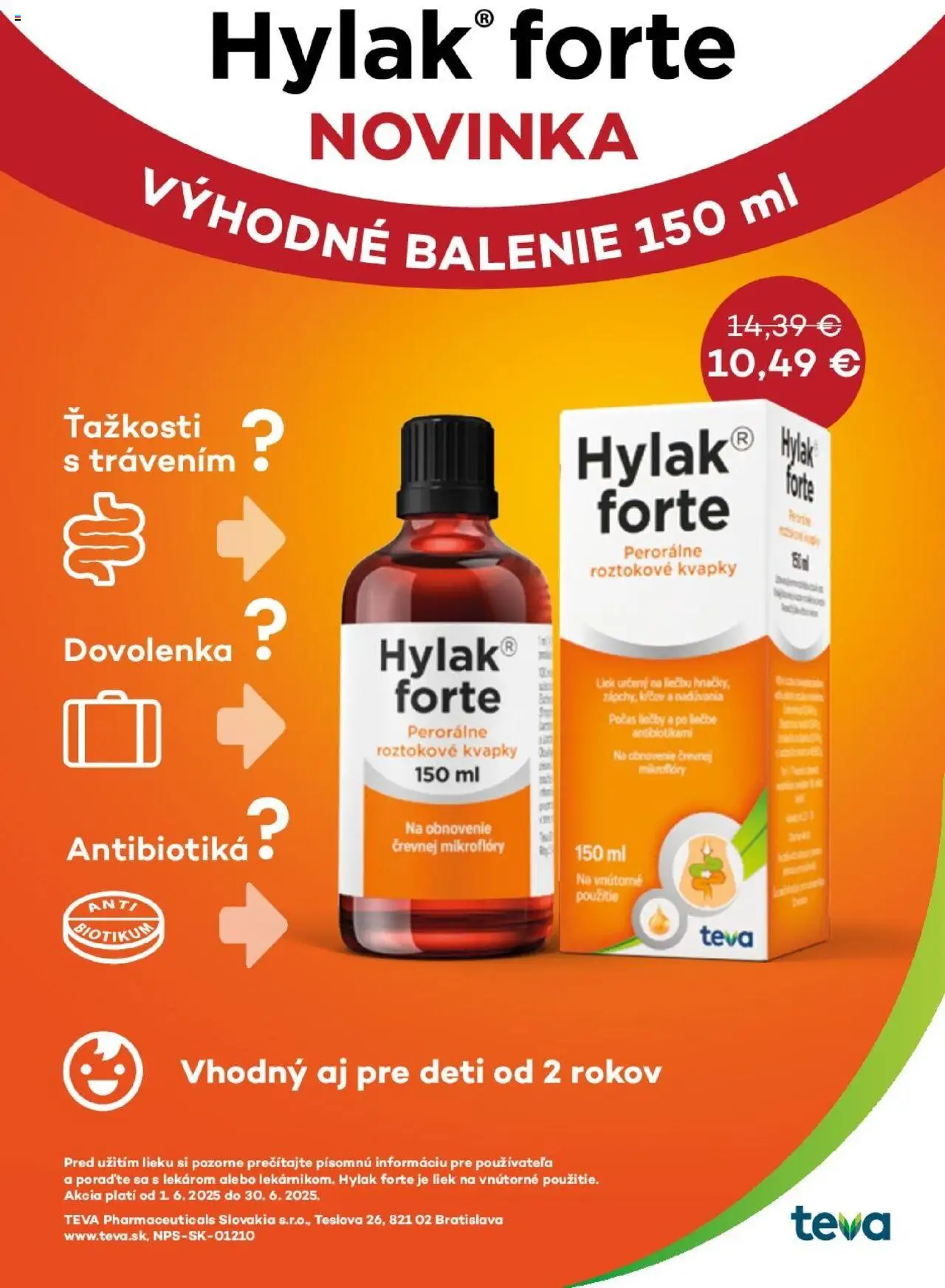 Schneider lekáreň leták │ platný od 01.06.2025 | Strana: 8 | Produkty: Hylak Forte