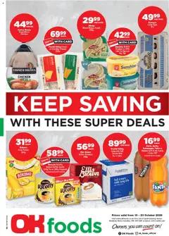 OK Foods specials catalogue – valid from 15.10.2025
