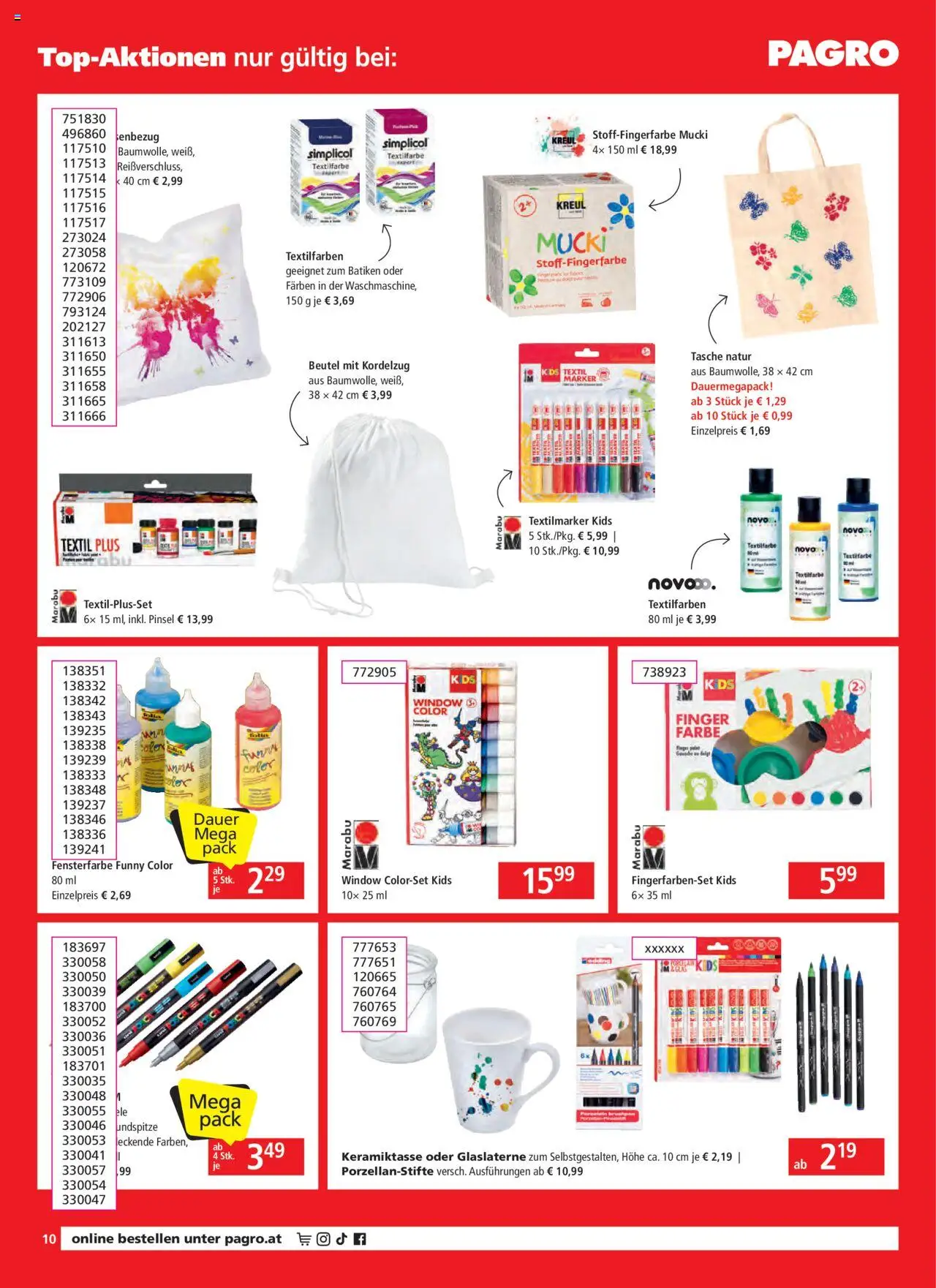 Libro Flugblatt gültig ab 02.10.2025 | Seite: 10 | Produkte: Tasche, Pinsel