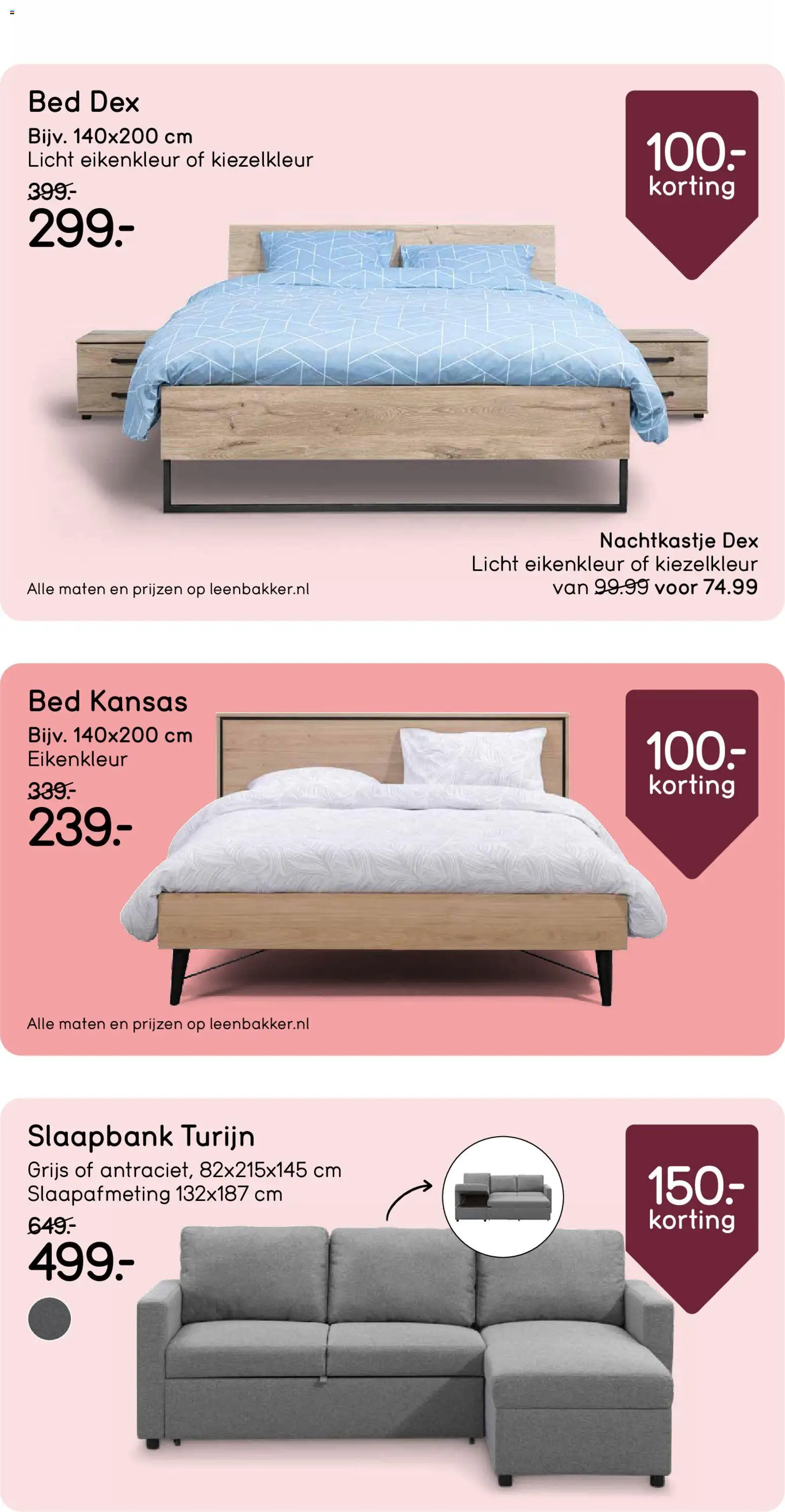 {H1} | Pagina: 13 | Producten: Bed, Nachtkastje