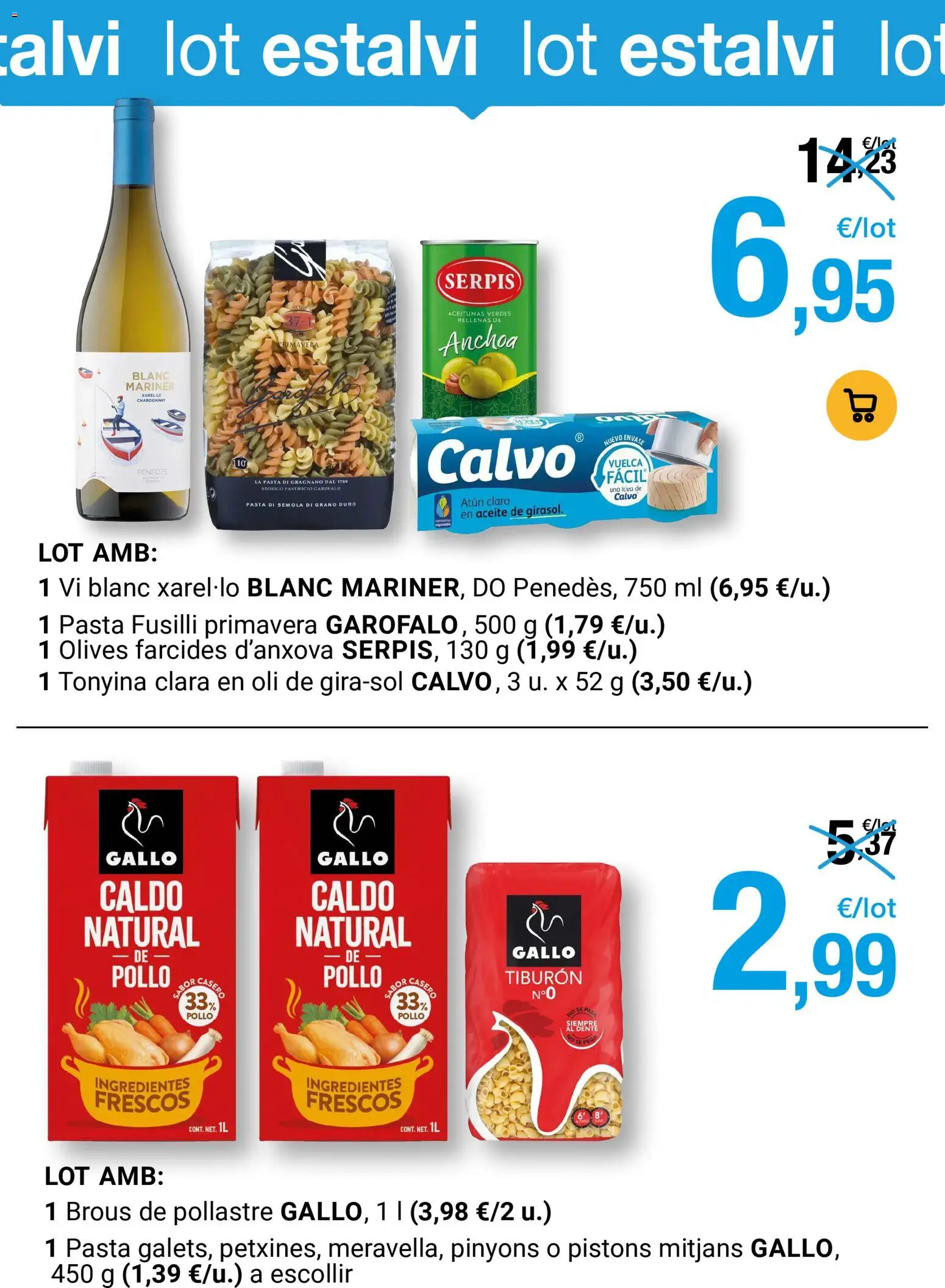 Bonpreu - Folleto │ válido desde el 03.02.2026 | Página: 51 | Productos: Κρεμάστρα, Aceite, Pasta, Δαχτυλίδι φωτός