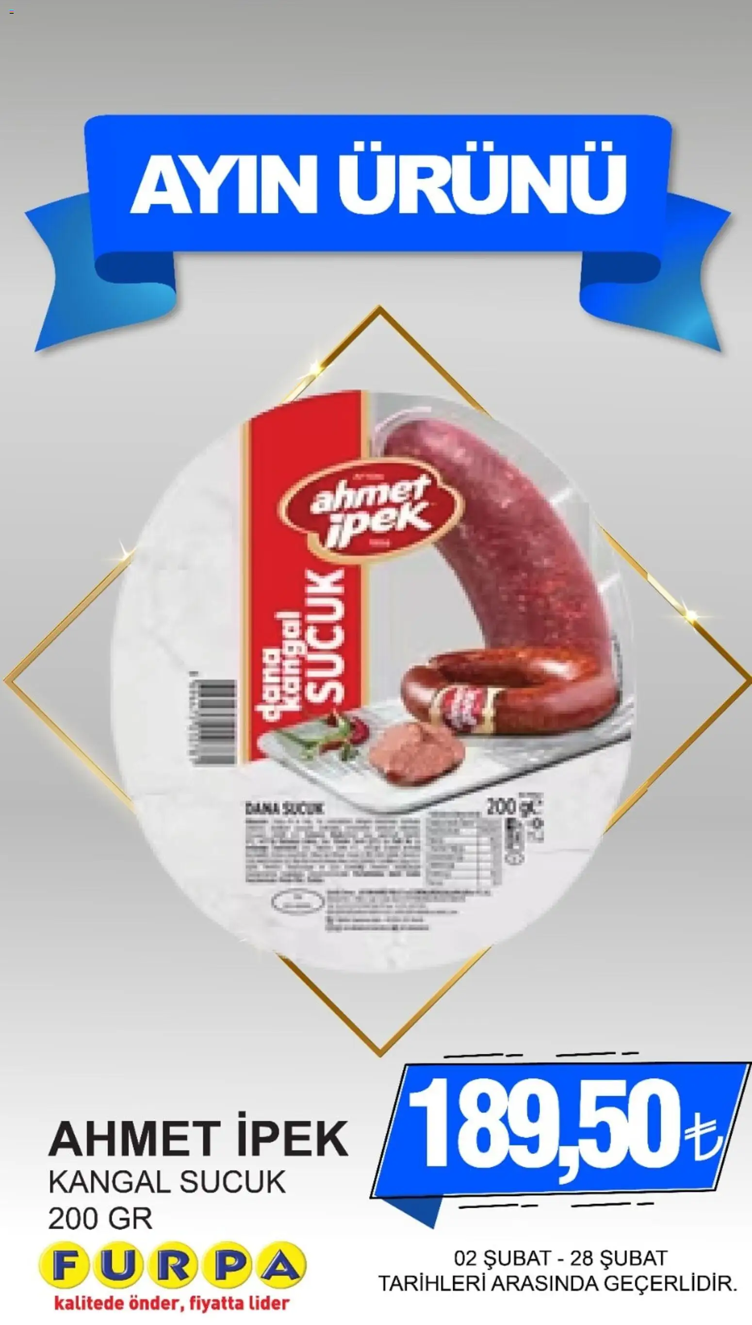 Furpa Katalog Ayın Ürünleri - 02.02.2026 tarihinden itibaren geçerlidir | Sayfa: 5 | Ürünler: Sucuk