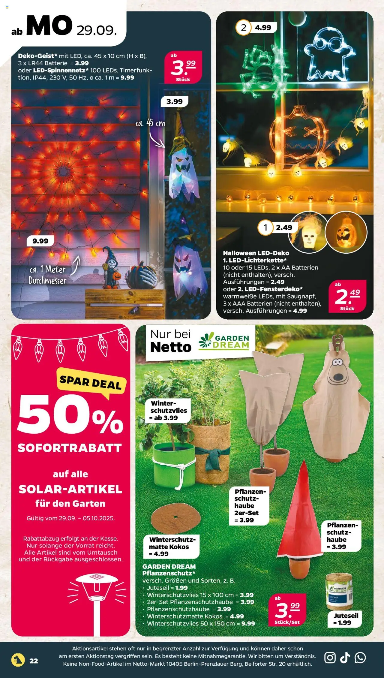 Netto Prospekt 	 – gültig ab 29.09.2025 | Seite: 22 | Produkte: Batterien, Batterie
