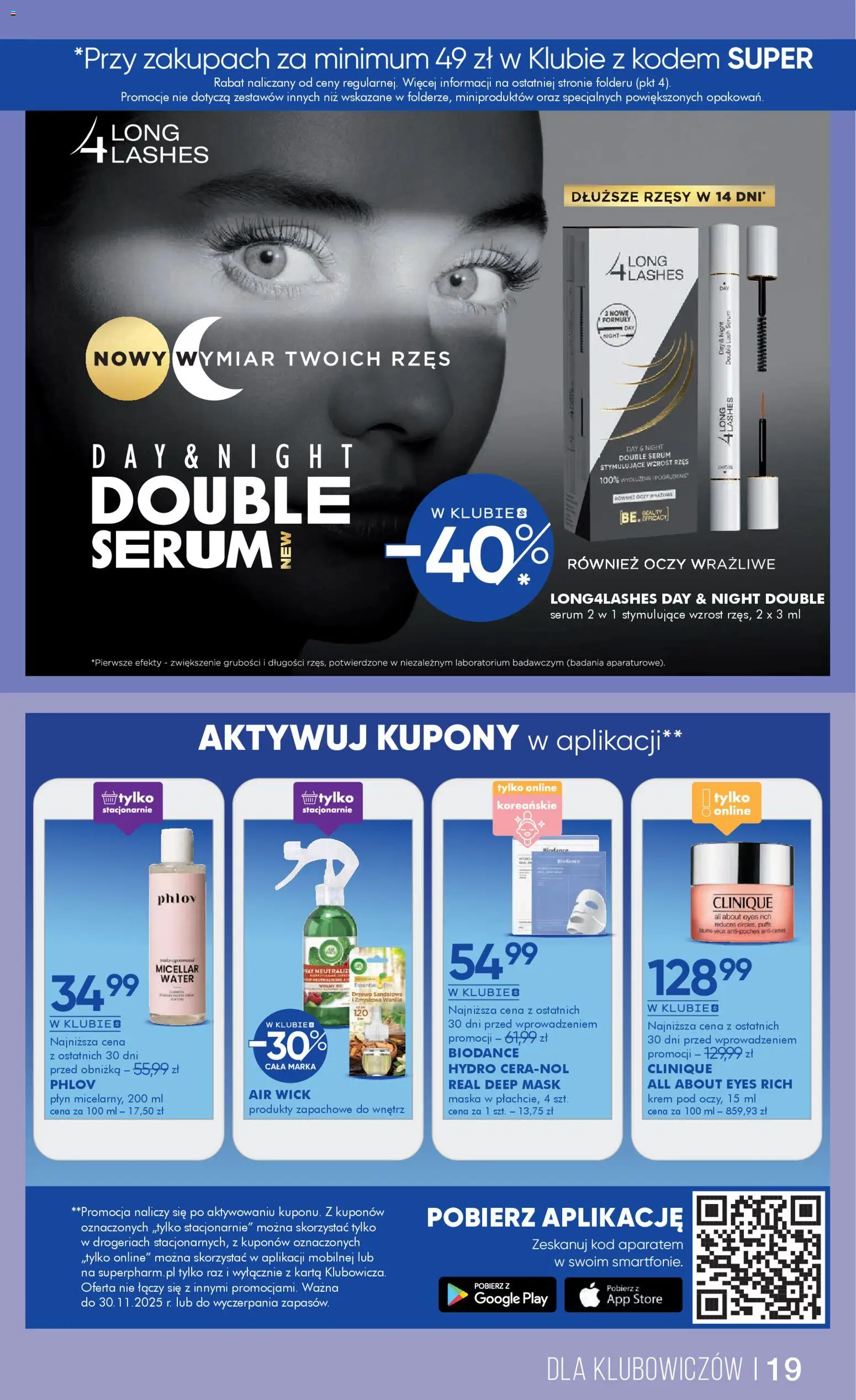 Super-pharm Black Friday od 22.11.2025 | Strona: 19 | Produkty: Karta, Maska, Krem