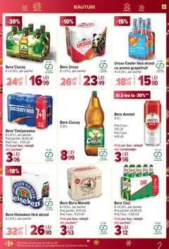 Ofertele Carrefour valabile de la 17.12.2025 | Pagină: 27 | Produse: Bere, Grepfrut