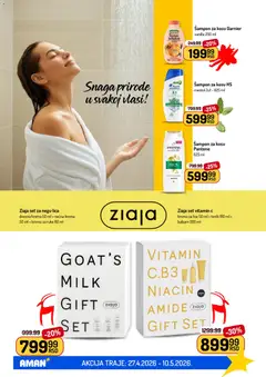 Aman katalog  - pregled Aman kataloga - važi od 27.04.2026 | Strana: 43 | Proizvode: Šampon, Balzam, Krema, Tonik