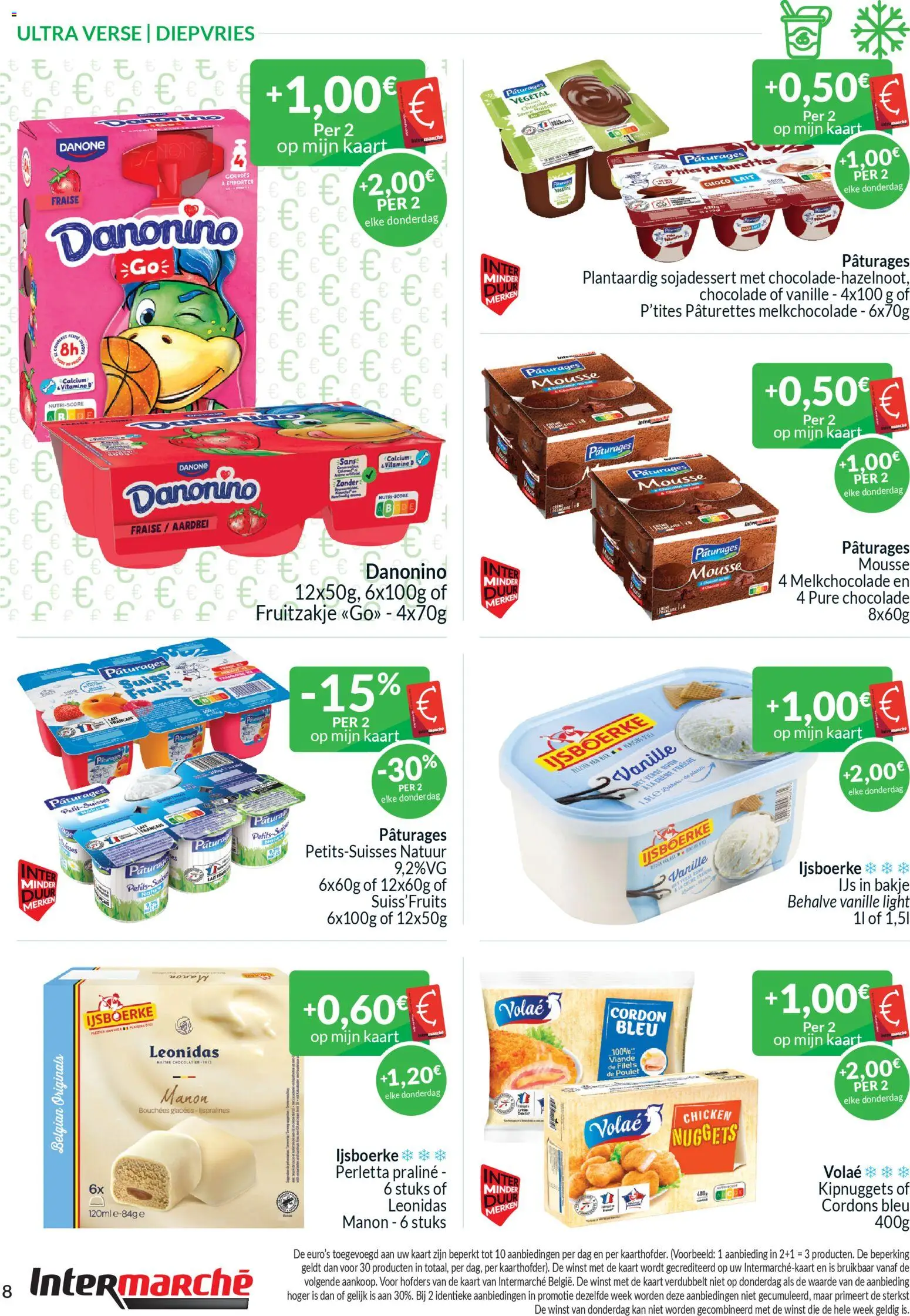 {H1} | Pagina: 8 | Producten: Room, Aardbei, Crème, Chocolade