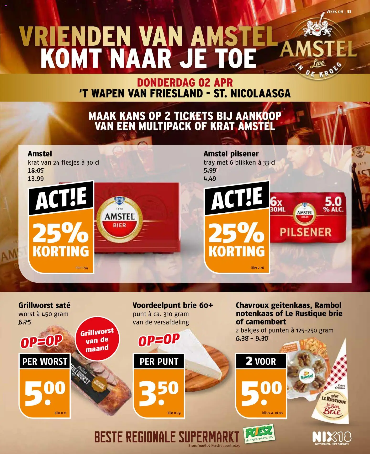 {H1} | Pagina: 33 | Producten: Bier, Worst, Brie