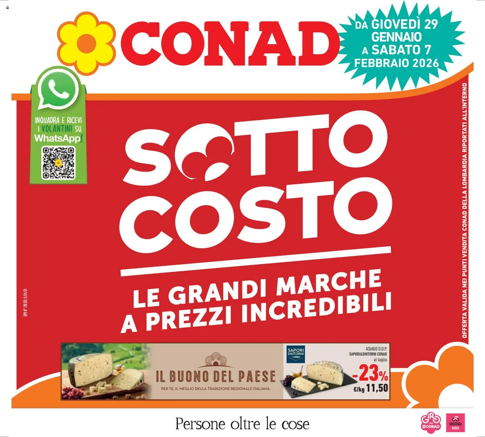 Volantino Conad del 29.01.2026 | Pagina: 1