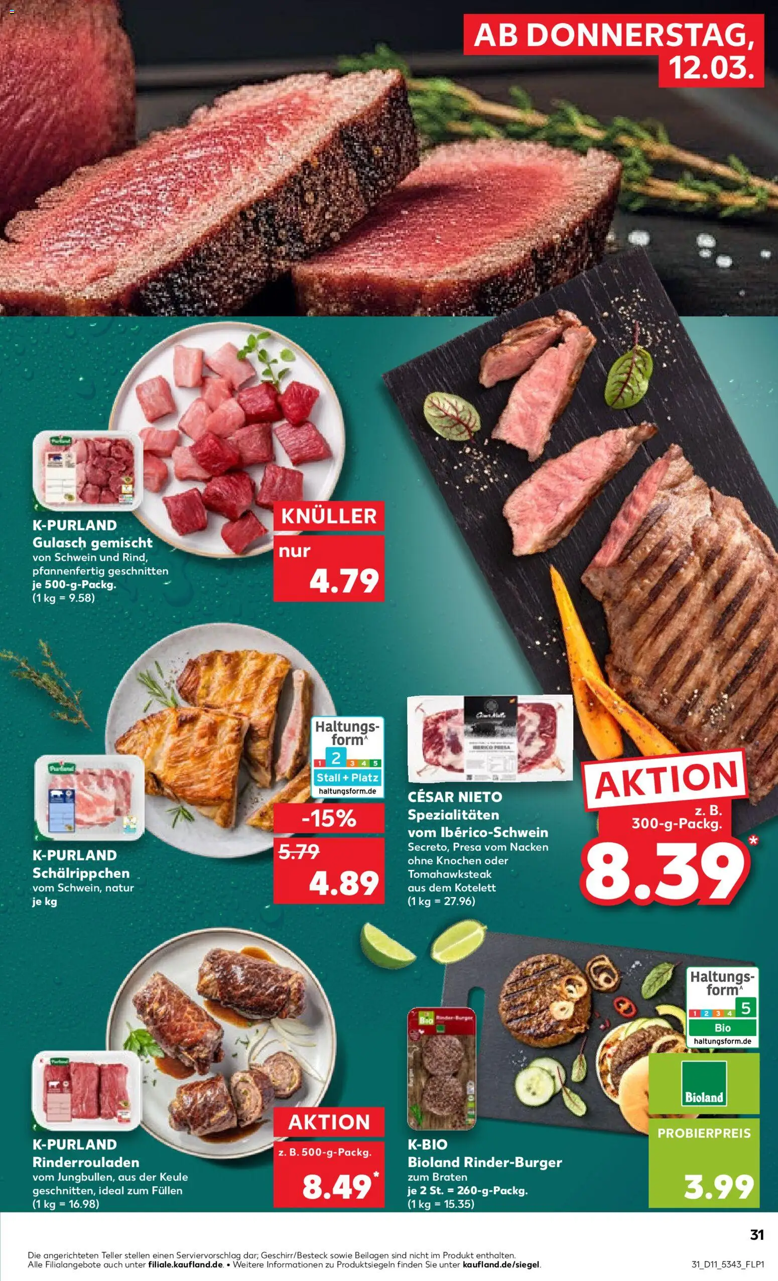 Kaufland Německo leták od 12.03.2026 | Strana: 31 | Produkty: Forma