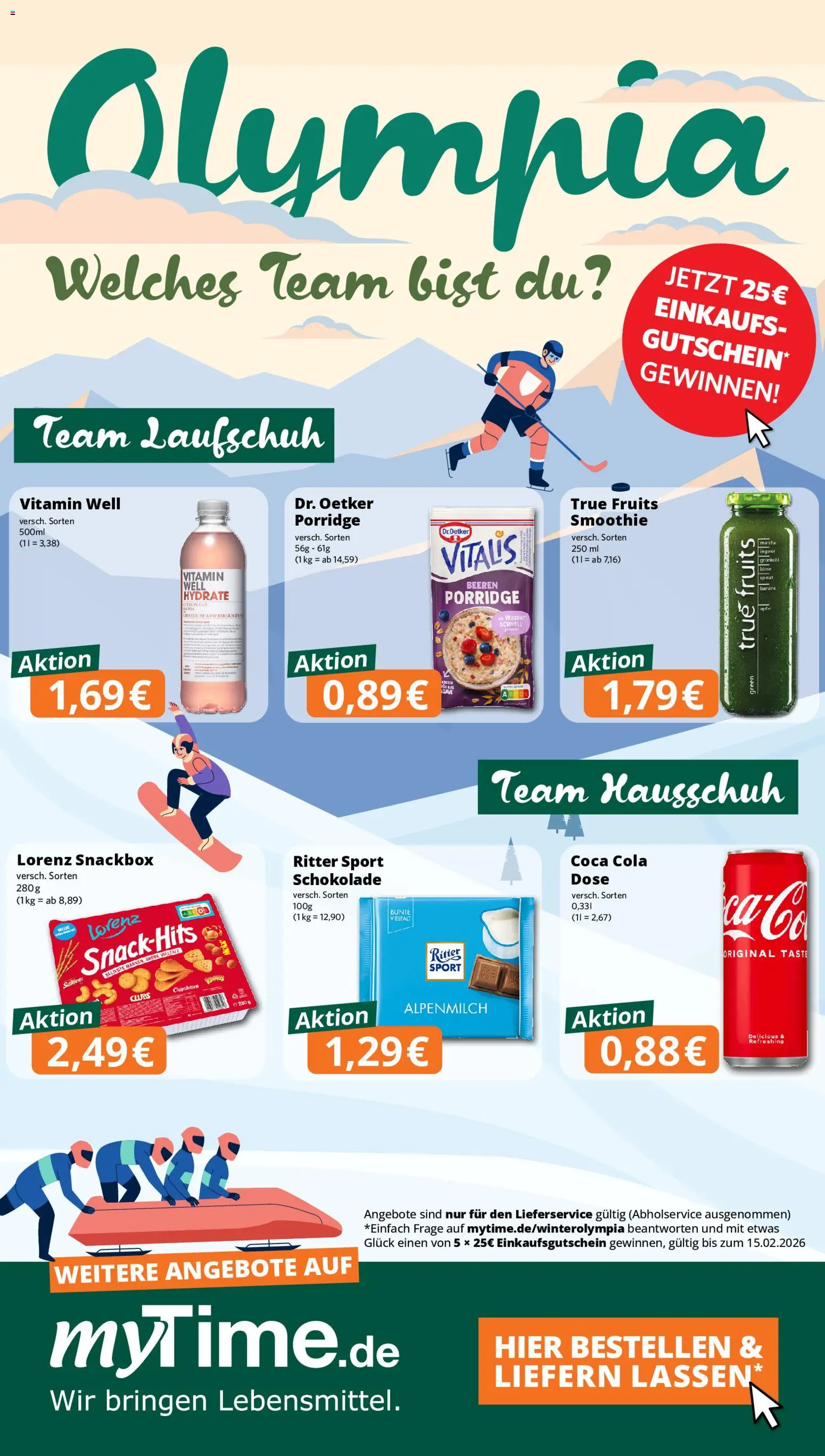 Famila Nordwest Prospekt 	 – gültig ab 02.02.2026 | Seite: 39 | Produkte: Coca cola, Schokolade, Ritter sport, Birne