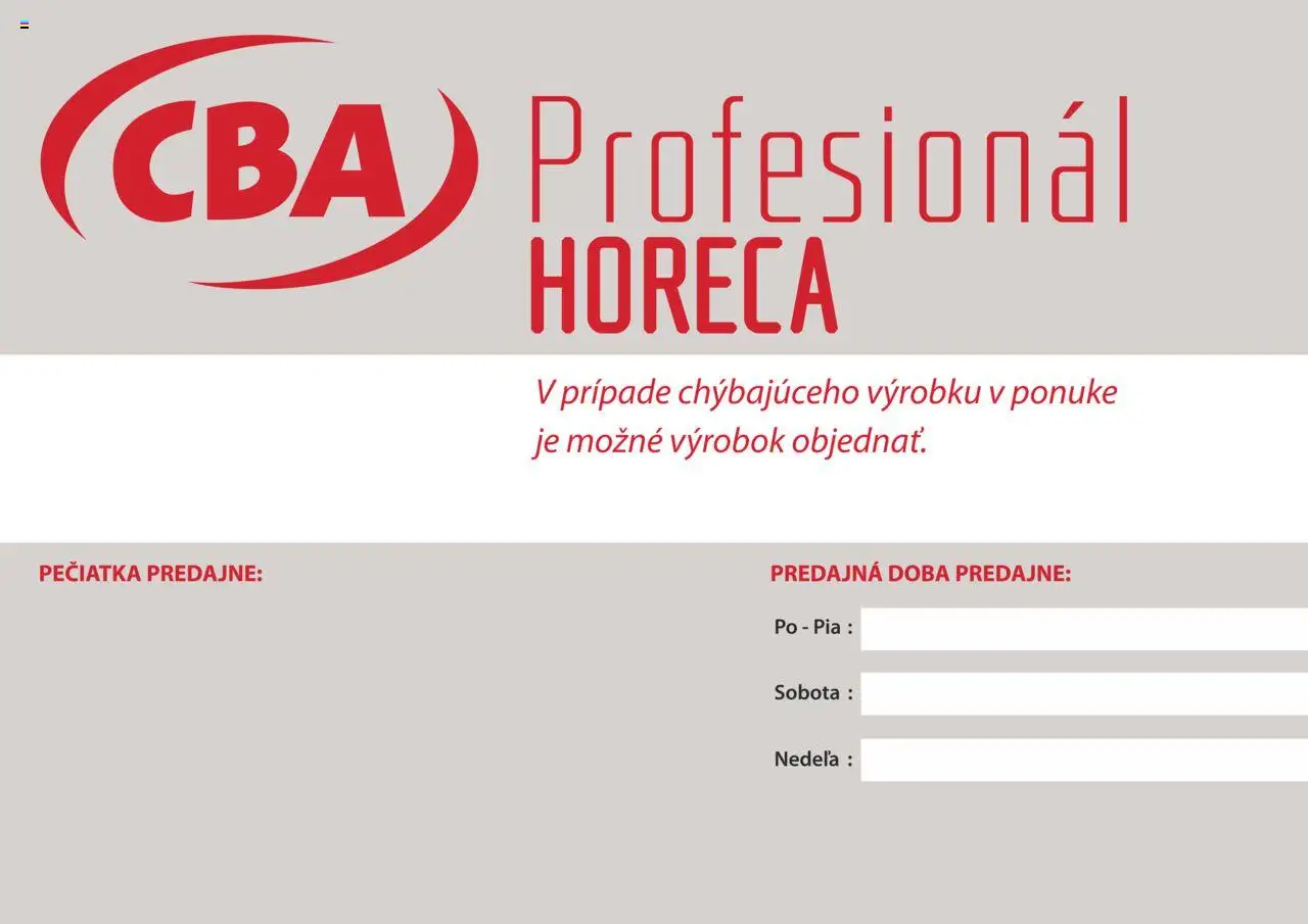 Sintra Horeca & Gastro │ platný od 03.09.2025 | Strana: 6