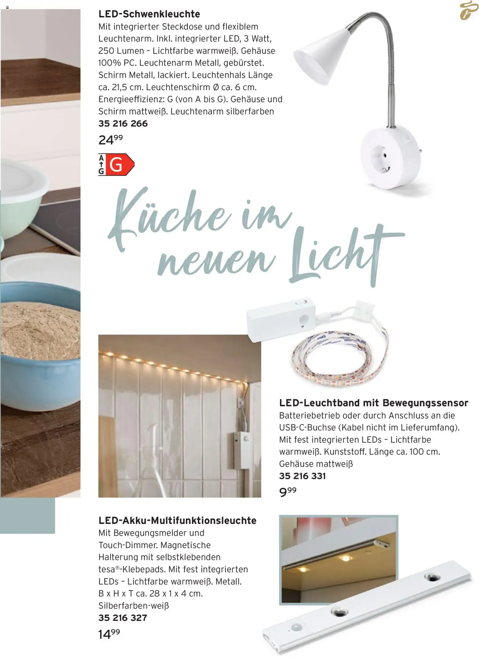 Prospekt Tchibo Genuss im Scandi-Style – gültig ab 04.02.2026 | Seite: 13 | Produkte: Kabel, Steckdose, Küche