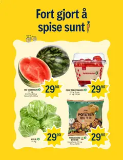 Forhåndsvisning av Coop Prix kundeavis gyldig fra 13.04.2026 | Side: 7 | Produkter: Poteter, Суміш дитяча, Vannmelon