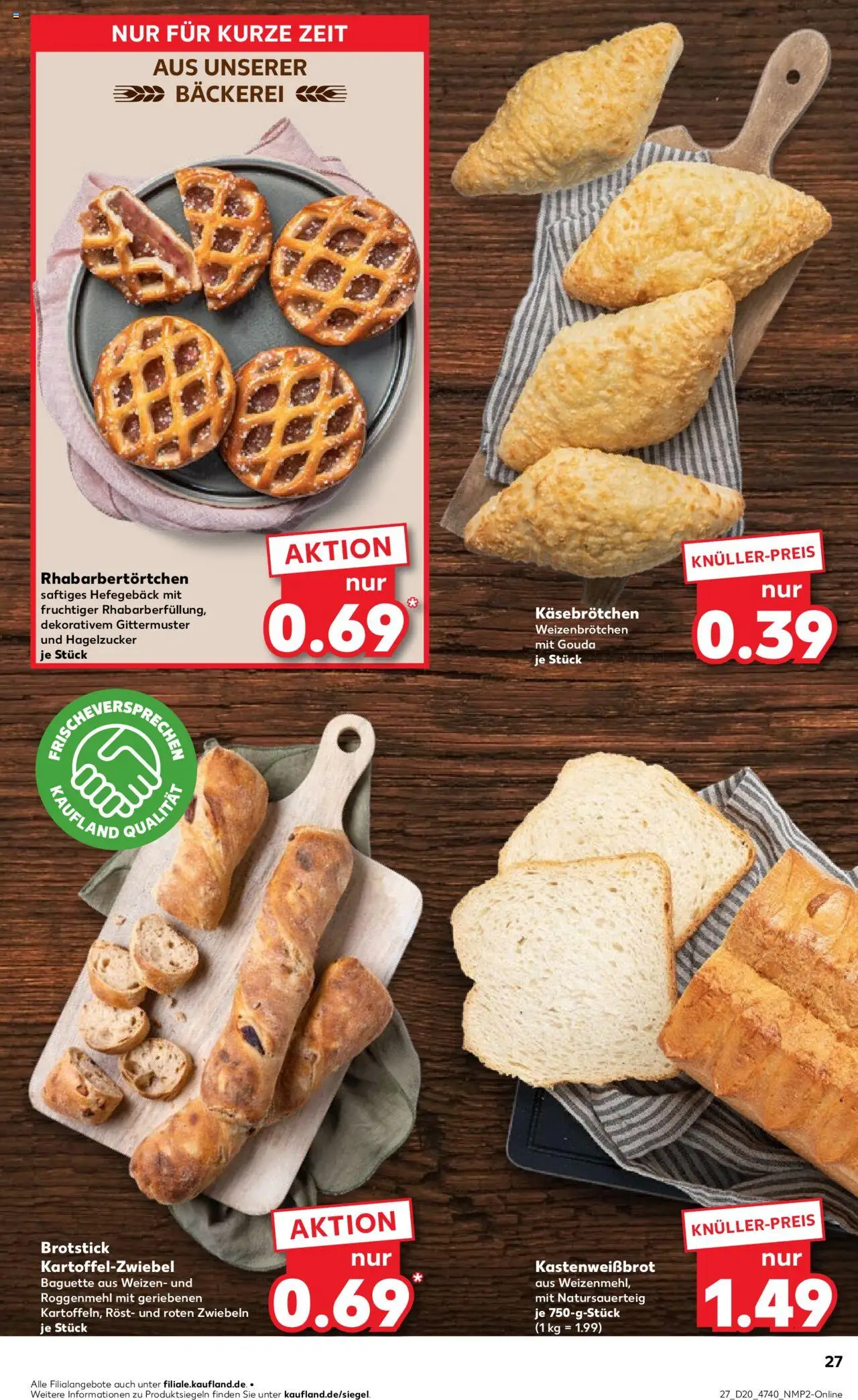 Kaufland - Hannover, Bornumer Straße 141 - gültig ab dem 15.05.2025 | Seite: 27 | Produkte: Bäckerei, Gouda, Baguette, Zwiebeln