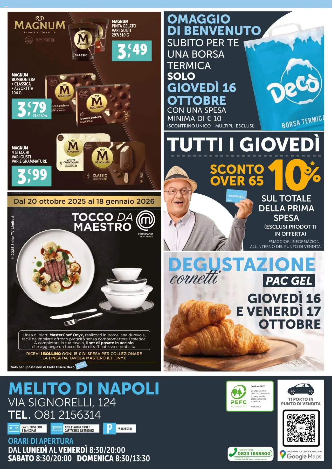Volantino Decò del 16.10.2025 | Pagina: 8 | Prodotti: Posate, Tè, Borsa termica, Borsa