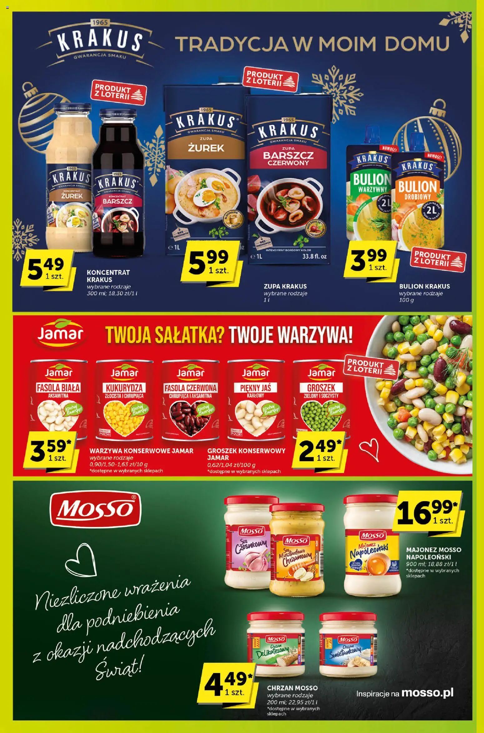 Groszek Gazetka - Sprawdź, co więcej od 27.11.2025 | Strona: 5 | Produkty: Barszcz, Groszek, Kukurydza, Sałatka