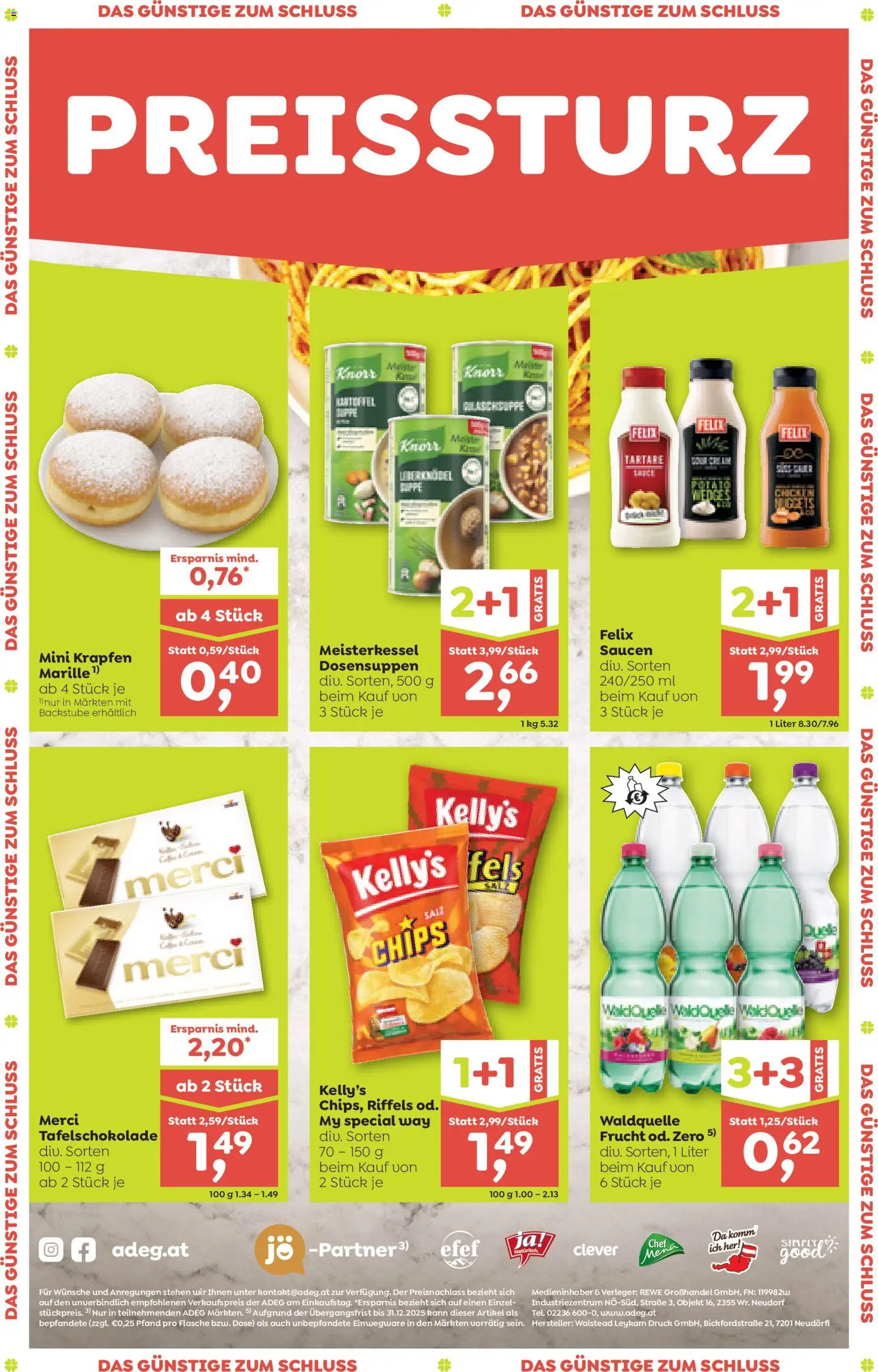 ADEG Flugblatt gültig ab 13.11.2025 | Seite: 12 | Produkte: Chips, Salz