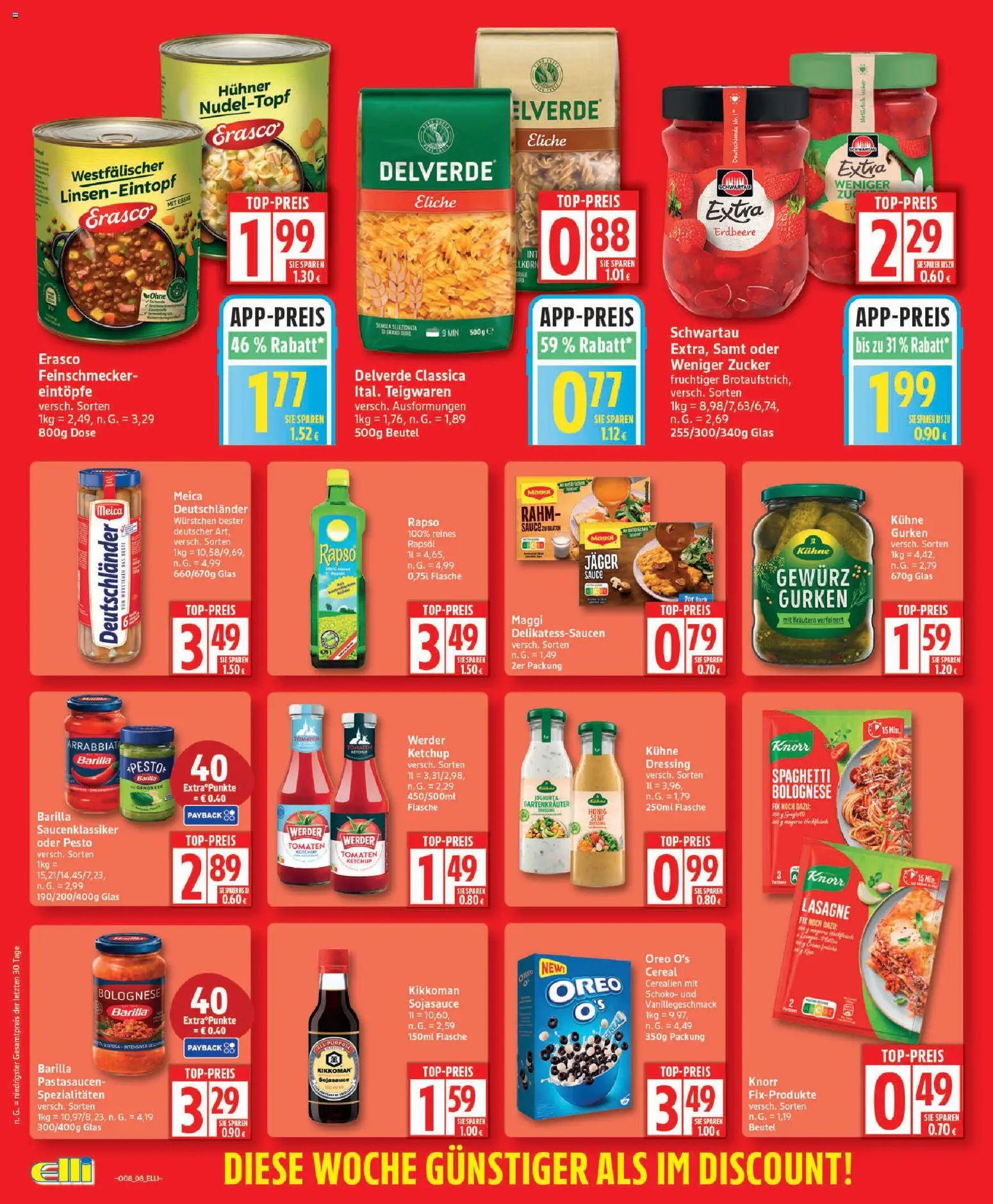 Elli Markt Prospekt 	 – gültig ab 16.02.2026 | Seite: 8 | Produkte: Essig, Rapsöl, Dressing, Knorr