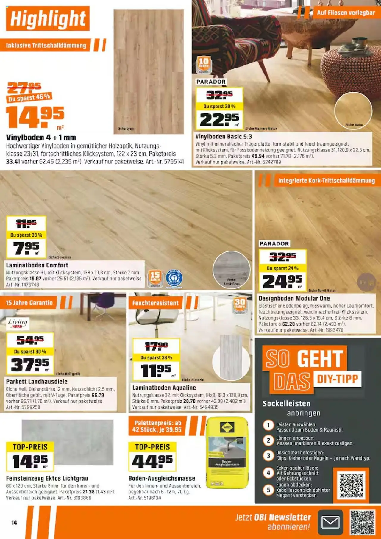 OBI Aktionen ab 19.07.2025 | Seite: 14 | Produkte: Kabel