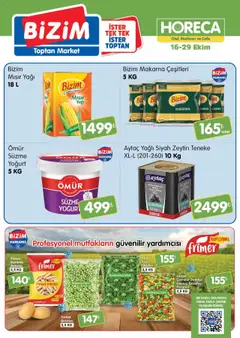 16.10.2025 tarihinden itibaren geçerli olan Bizim Toptan kataloğu önizlemesi