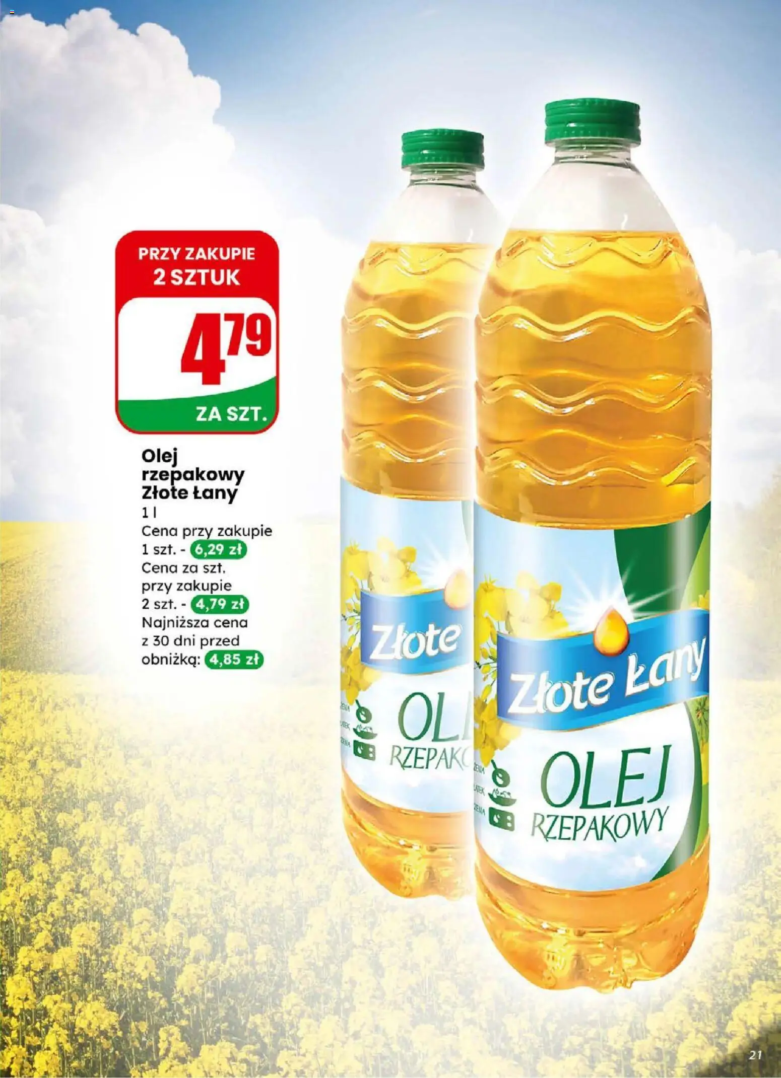 Dino Gazetka od 31.12.2025 | Strona: 21 | Produkty: Olej rzepakowy, Olej