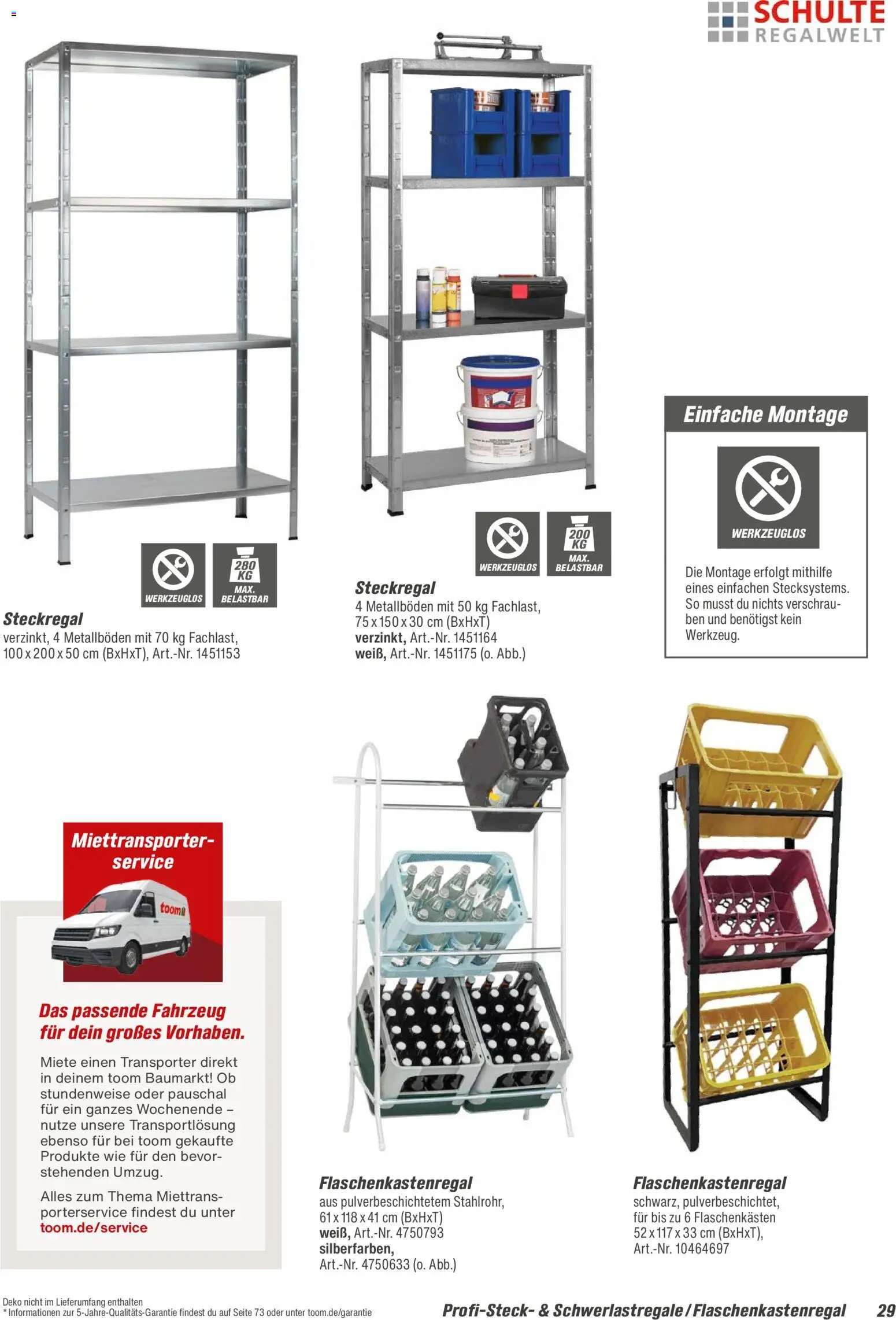 Toom Baumarkt  Wohnen & Haushalt 2026 – gültig ab 01.01.2026 | Seite: 29