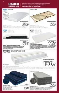 Prospekt JYSK ab 22.11.2025 gültig | Seite: 8 | Produkte: Matratze, Lattenrost