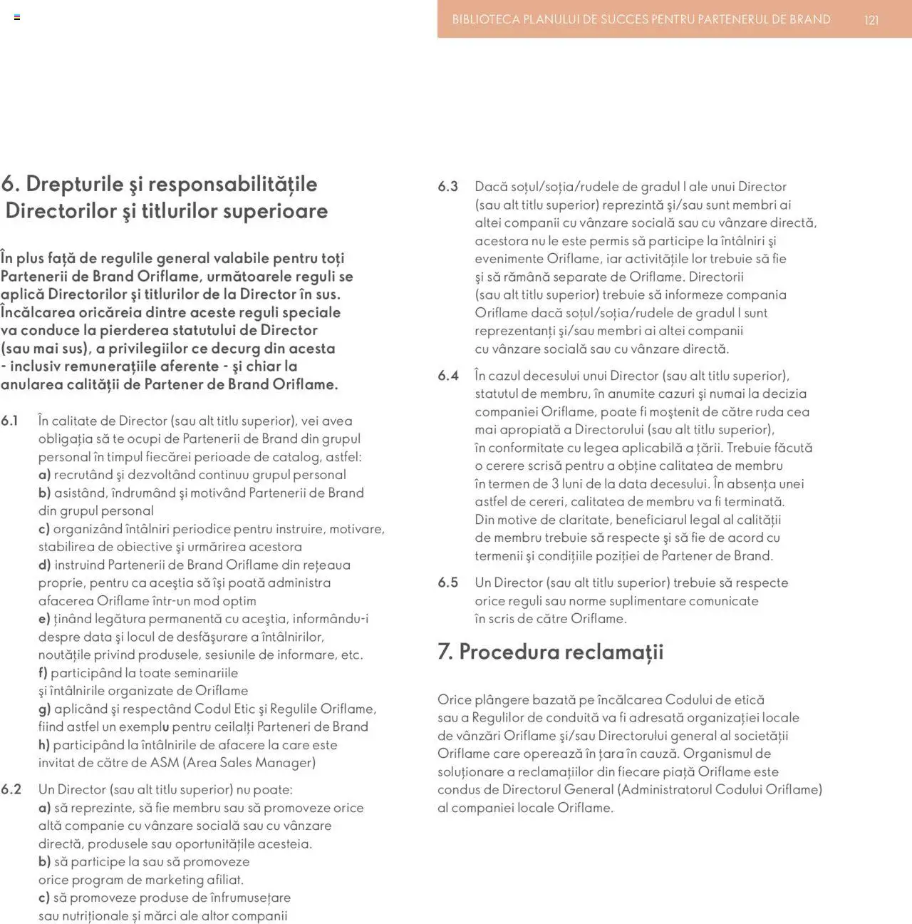 Noul catalog Oriflame – valabil de la 09.07.2024 | Pagină: 121 | Produse: Bibliotecă