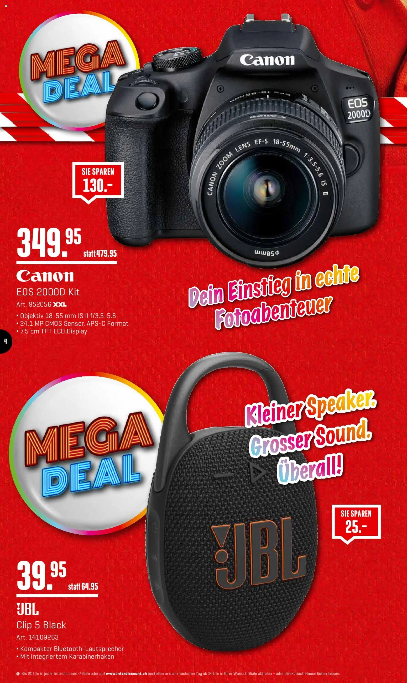 Interdiscount Aktionen – gültig ab 09.02.2026 | Seite: 4