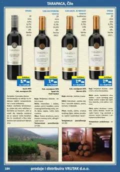 Vrutak - Vinski Katalog - Pregled kataloga iz trgovine Vrutak, vrijedi od 01.11.2024 | Stranica: 184 | Proizvodi: Miris, Vino, Maline