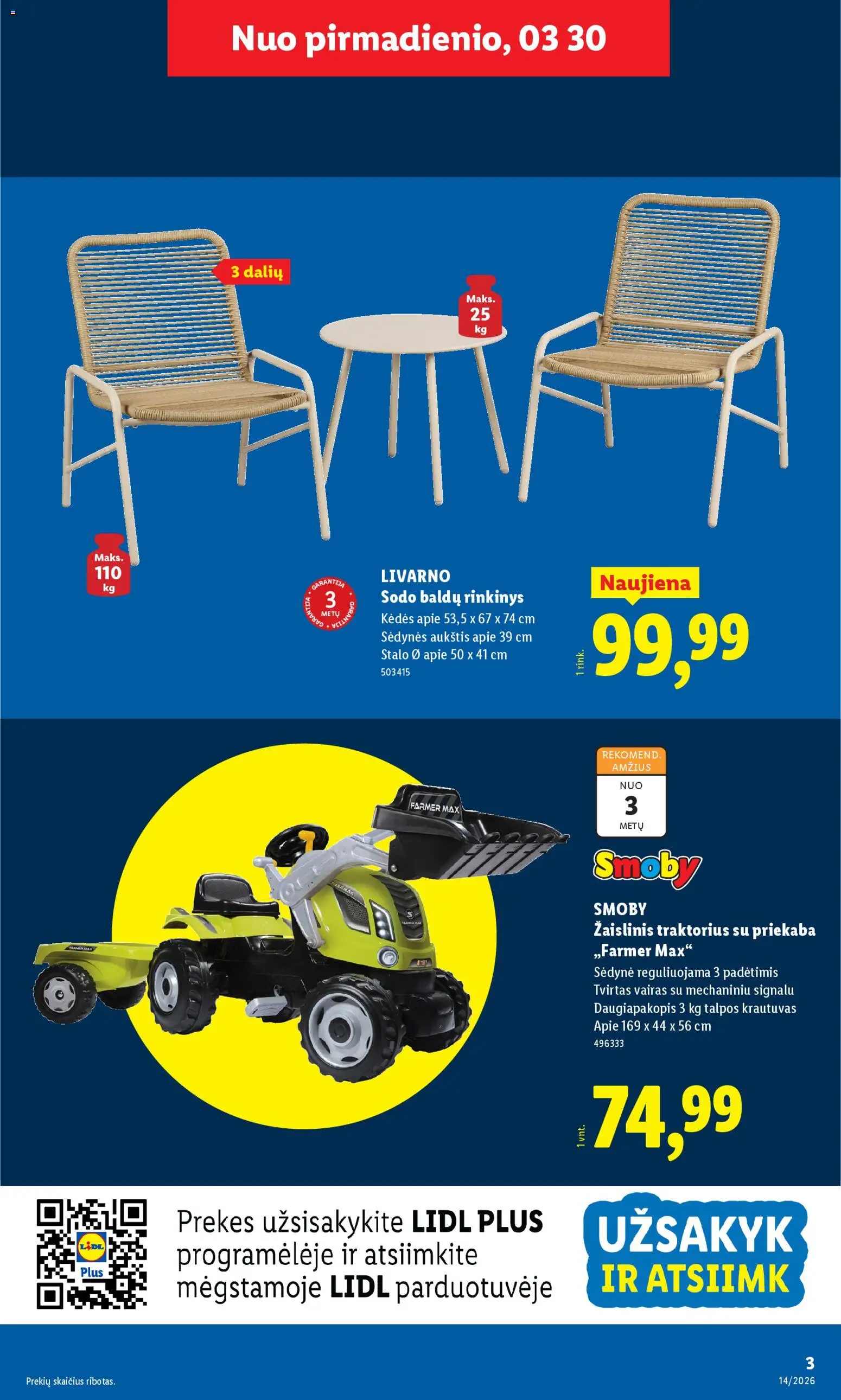 LIDL akcijos nuo 30.03.2026 | Puslapis: 3