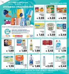 Anteprima del volantino ACQUA NATURALE VERA KIDS, Acqua naturale Vera Kids pet - 4x25cl valido a partire dal 08.04.2026 | Pagina: 27 | Prodotti: Candeggina, Olio, Guanciale, Olio di Oliva