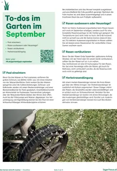 Lagerhaus Den Garten winterfit machen ab 20.10.2025 gültig | Seite: 2