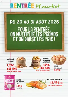 Hmarket - Prévisualisation de Hmarket catalogue valide à partir de 20.08.2025