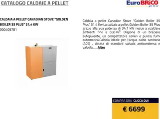 Anteprima del volantino Eurobrico Caldaie catalogo valido a partire dal 23.07.2025 | Pagina: 10 | Prodotti: Pellet, Caldaia