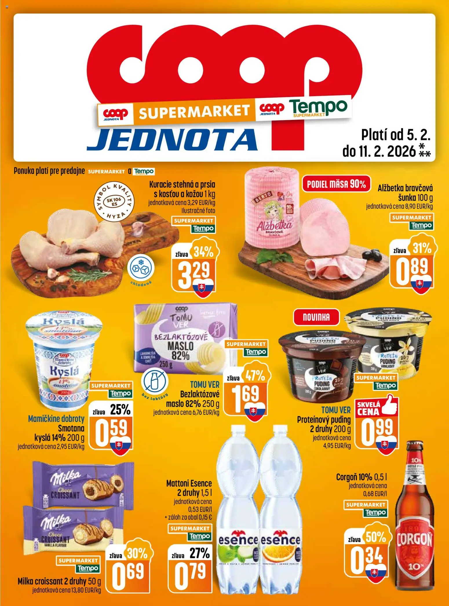 Nové COOP Jednota akcie – leták je platný od 05.02.2026 | Strana: 13